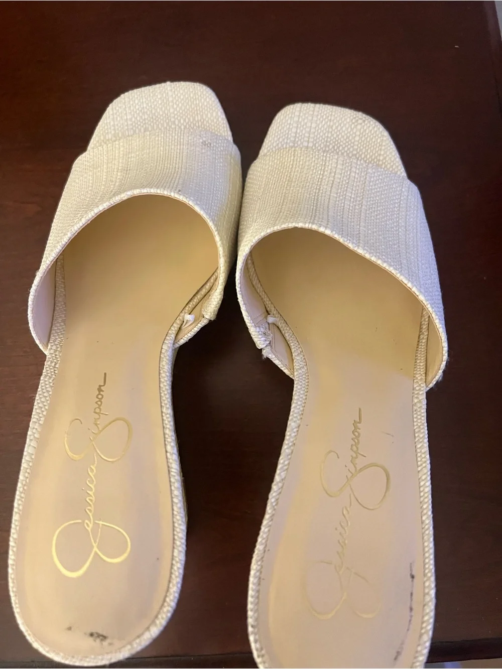 Jessica Simpson Wedge Slide Sandals 11